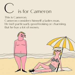 C is for Cameron - Personalised Fine Art Print