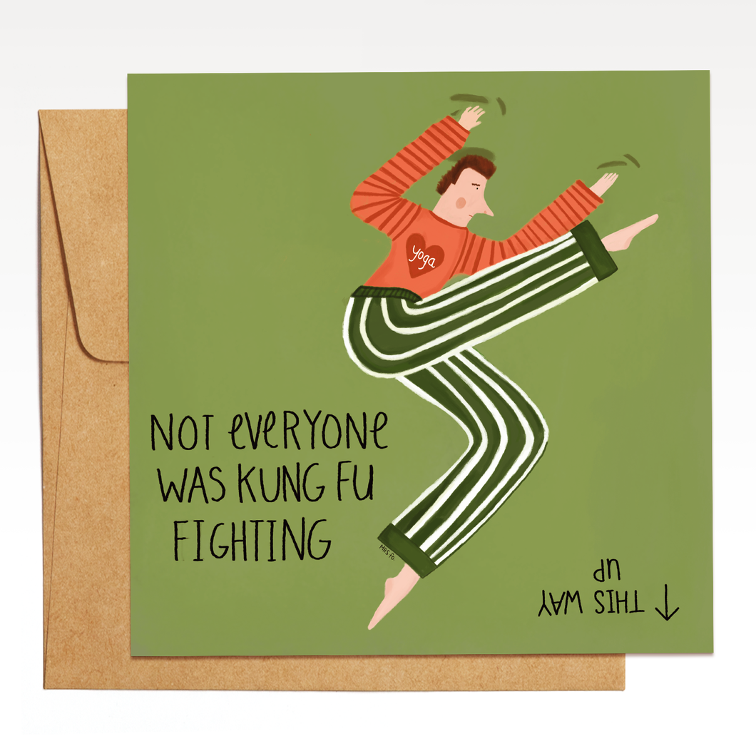 Not Everyone was Kung Fu Fighting