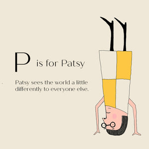 P is for Patsy - Personalised Fine Art Print